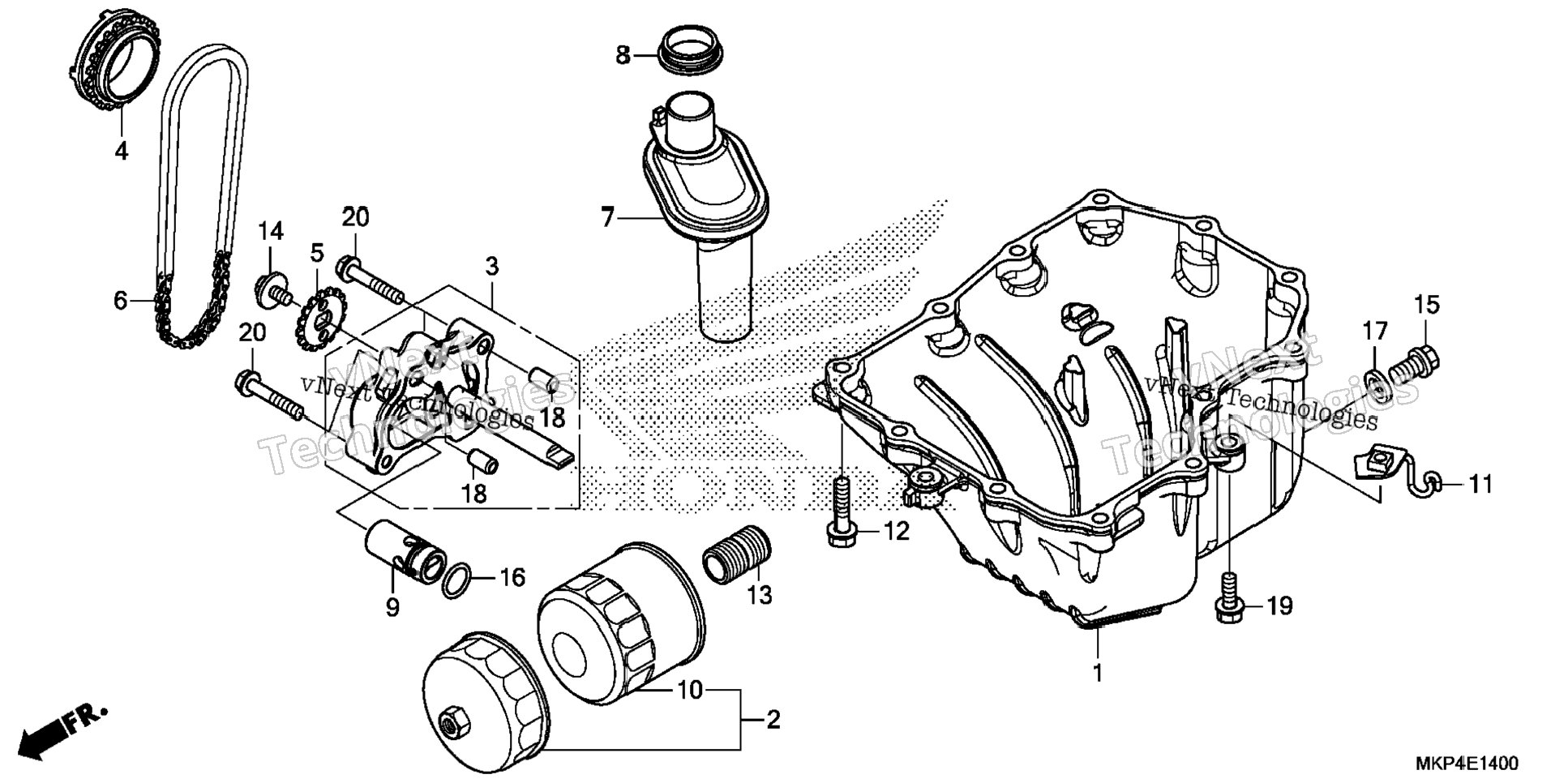 Oil Pan@Oil Pump