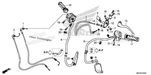 Handle Lever@Switch@Cable
