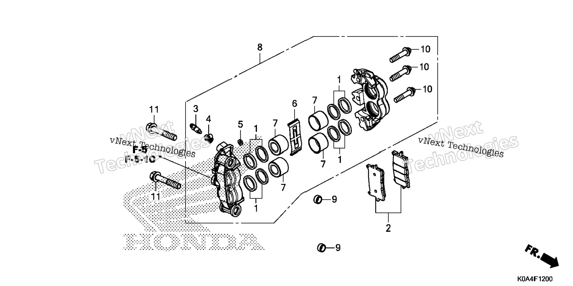 Front Brake Caliper