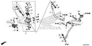Front Brake Master Cylinder (1)