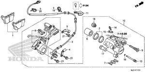 Нажмите для увеличения Rear Brake Caliper (2)