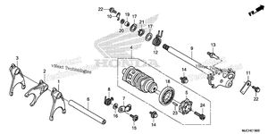 Gearshift Drum