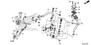 Нажмите для увеличения Rear Brake Master Cylinder (1)