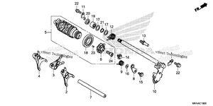Нажмите для увеличения Gearshift Drum