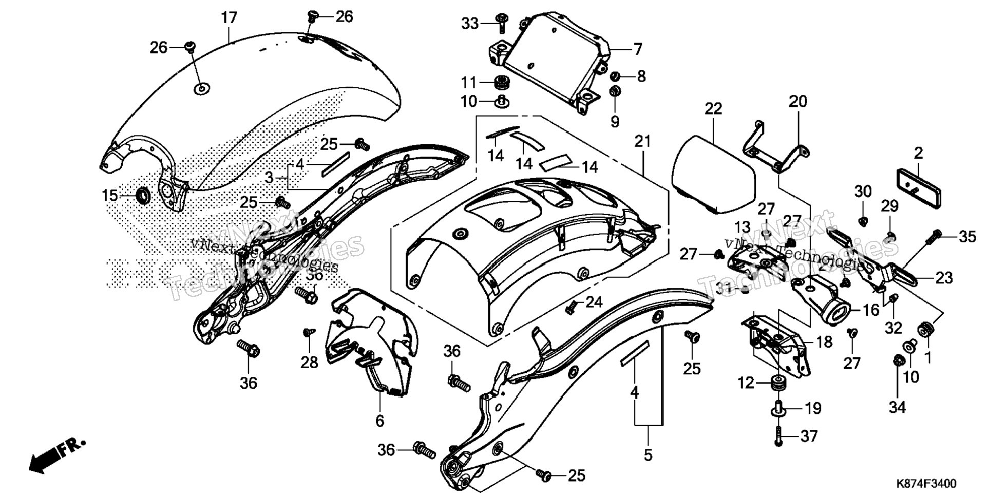 Rear Fender (1)