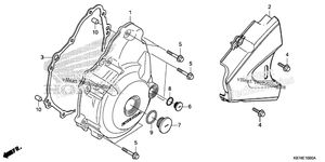 Left Crankcase Cover