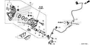 Rear Brake Caliper