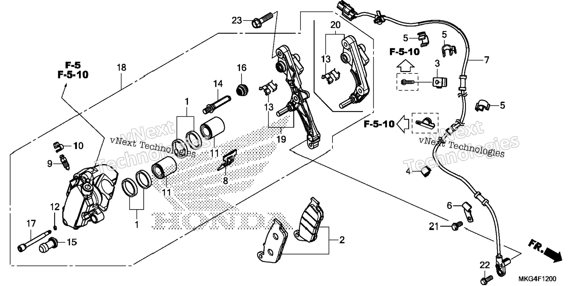 Front Brake Caliper