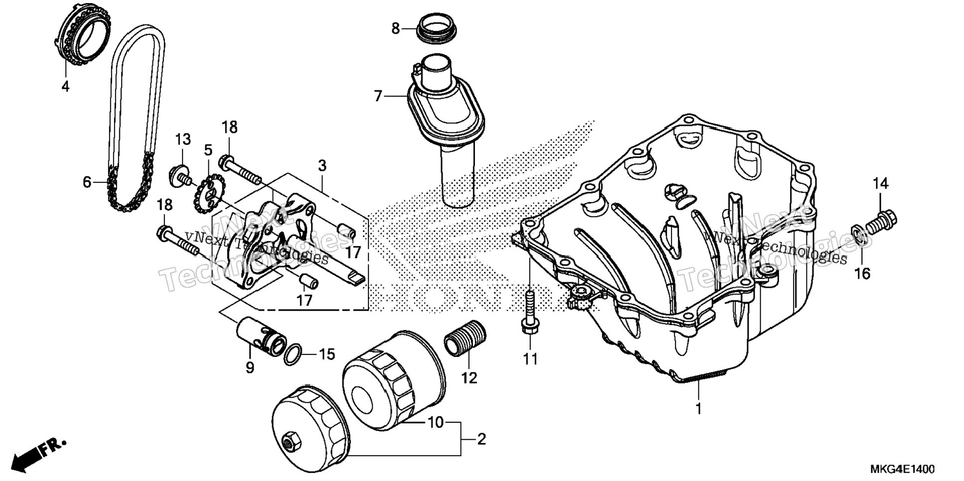 Oil Pan@Oil Pump