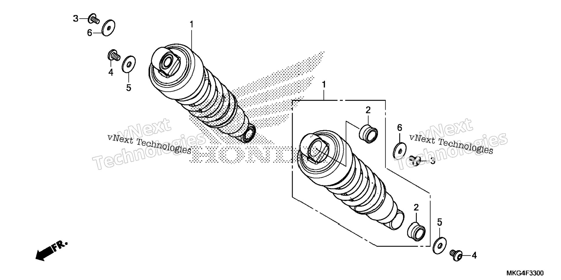 Rear Shock Absorber
