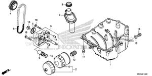 Нажмите для увеличения Oil Pan@Oil Pump