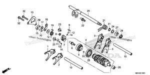 Gearshift Drum (2)