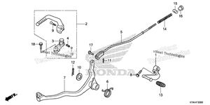 Pedal@Kick Starter Arm