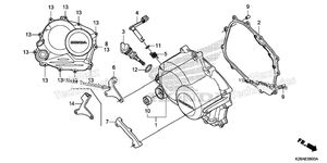 Нажмите для увеличения Right Crankcase Cover