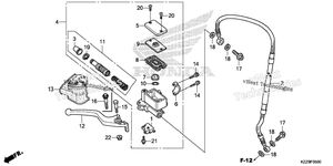 Front Brake Master Cylinder (1)