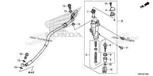 Нажмите для увеличения Rear Brake Master Cylinder
