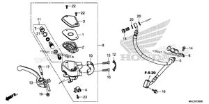 Front Brake Master Cylinder