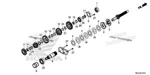 Нажмите для увеличения Transmission (Mainshaft)