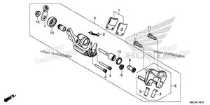 Нажмите для увеличения Parking Brake Caliper