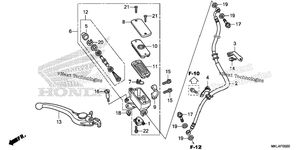 Front Brake Master Cylinder (1)