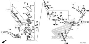 Front Brake Master Cylinder (2)