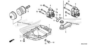 Нажмите для увеличения Oil Pan@Oil Pump
