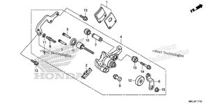 Нажмите для увеличения Parking Brake Caliper
