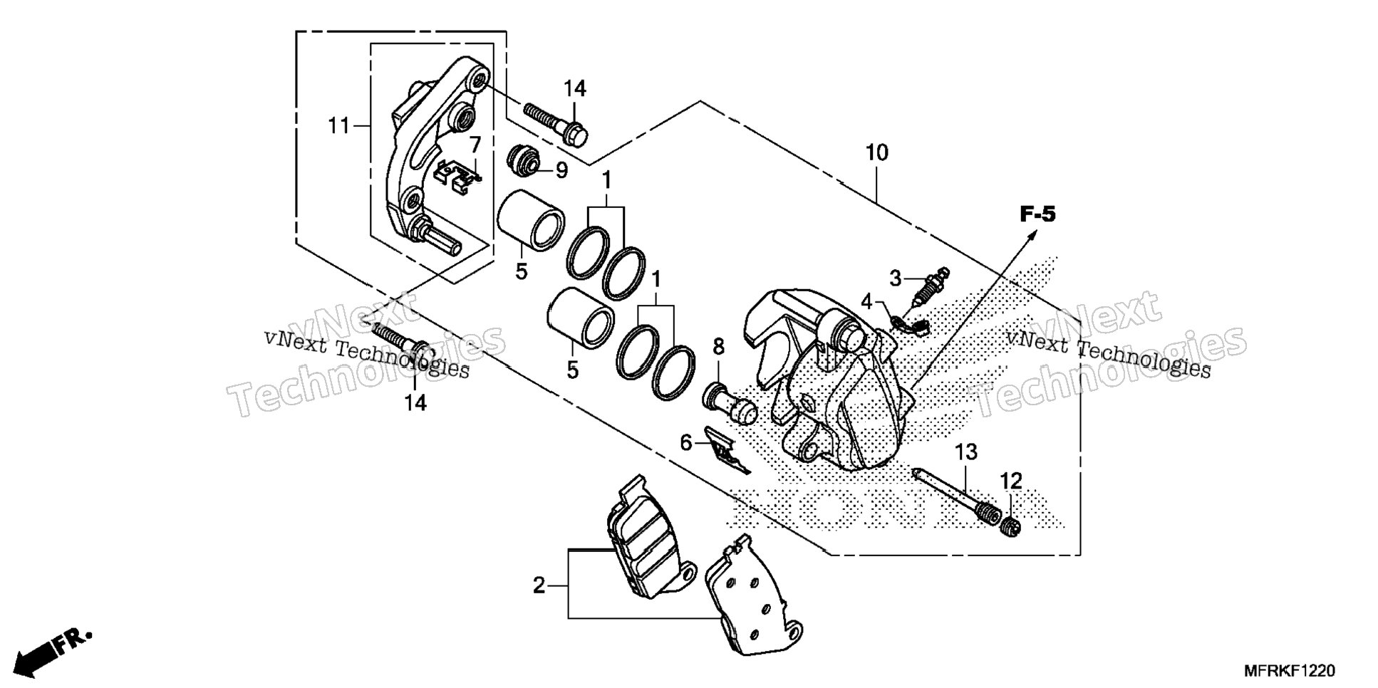 Front Brake Caliper (1)