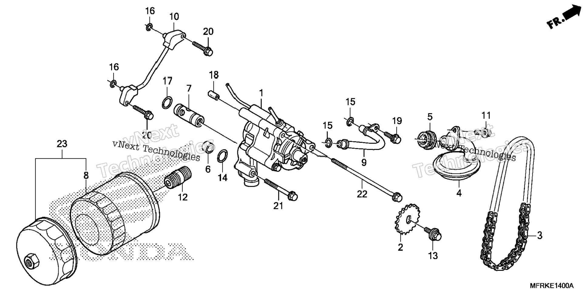 Oil Filter@Oil Pump