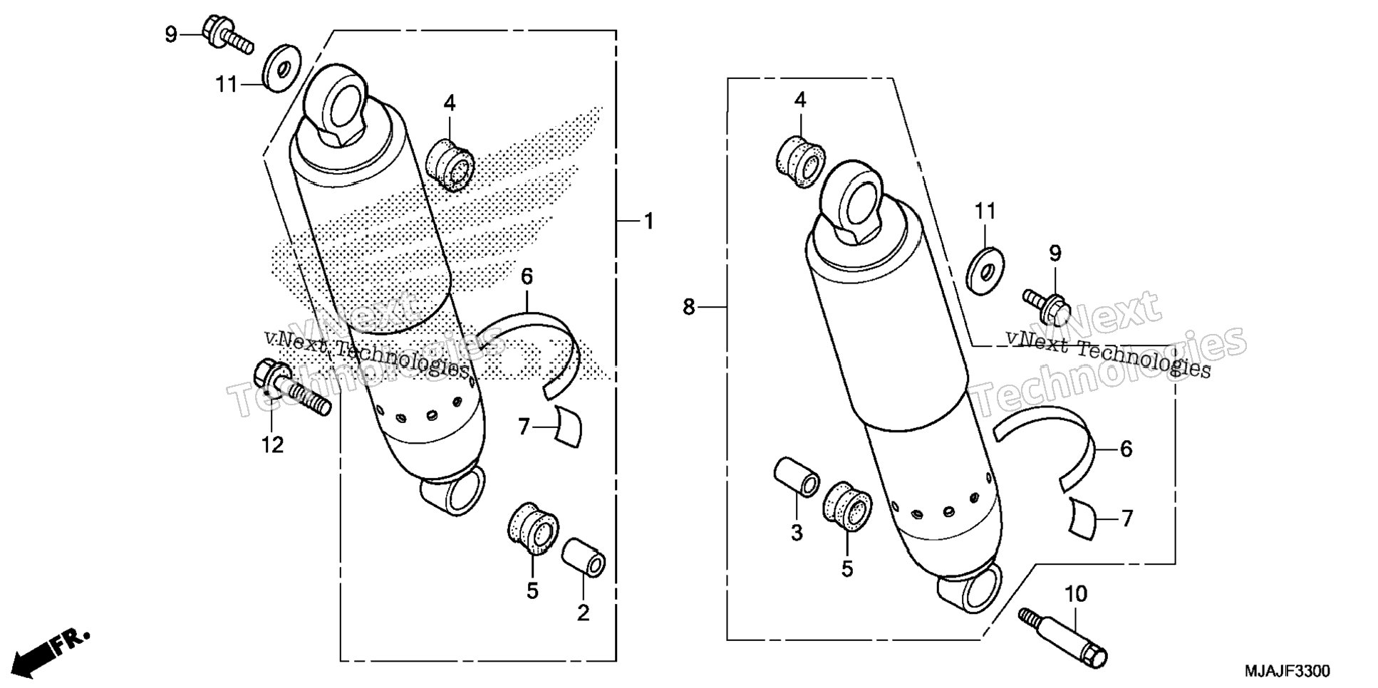 Rear Shock Absorber (1)