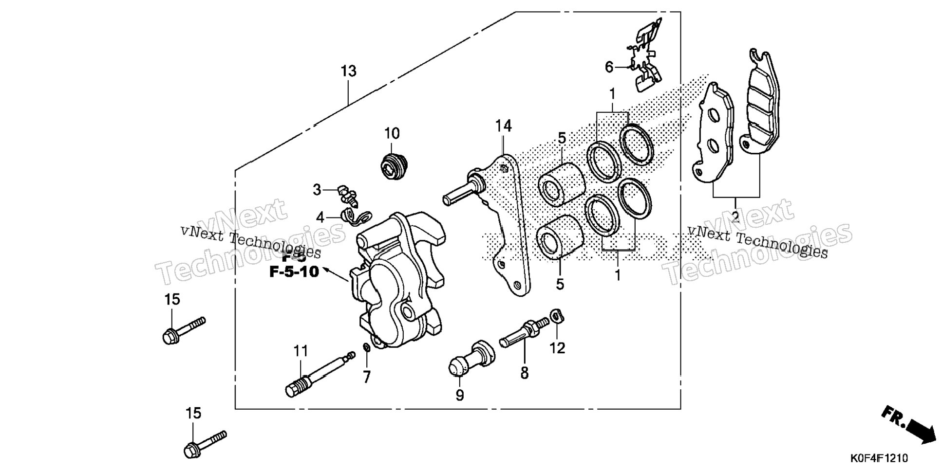 Front Brake Caliper