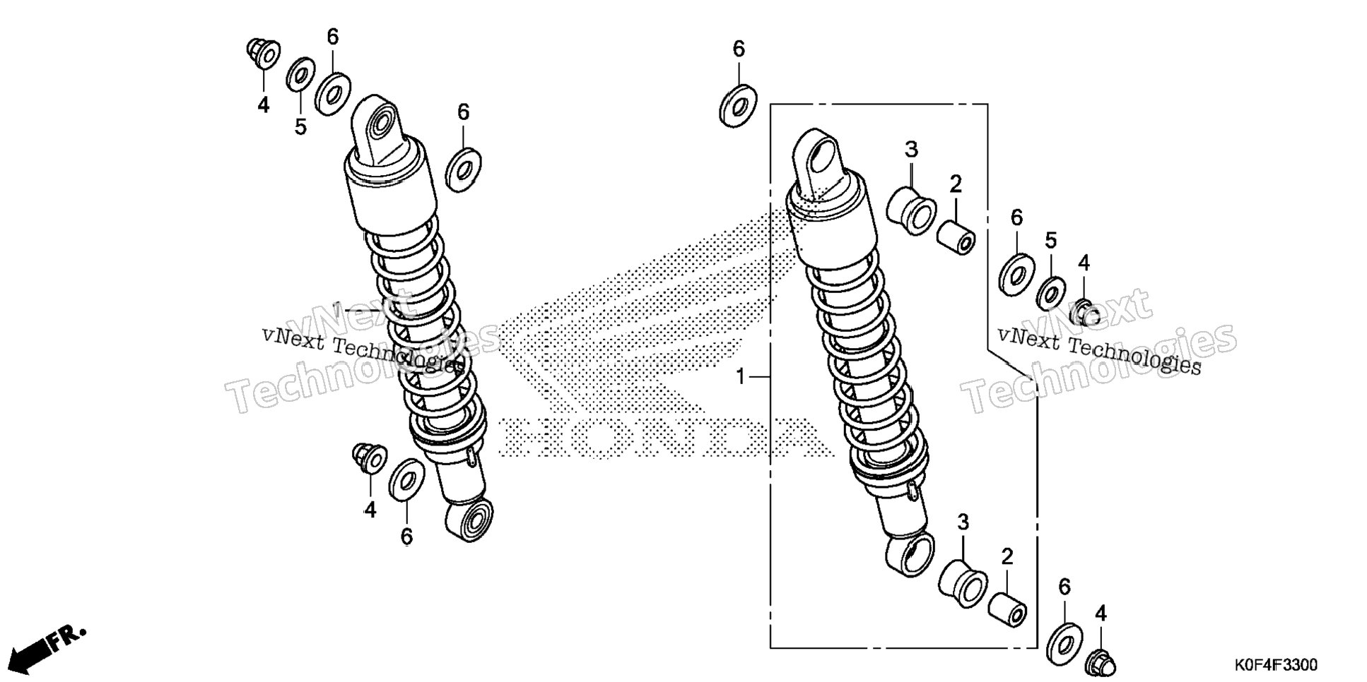 Rear Shock Absorber