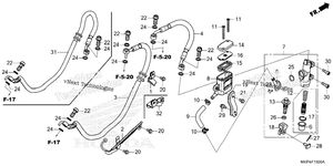 Rear Brake Master Cylinder
