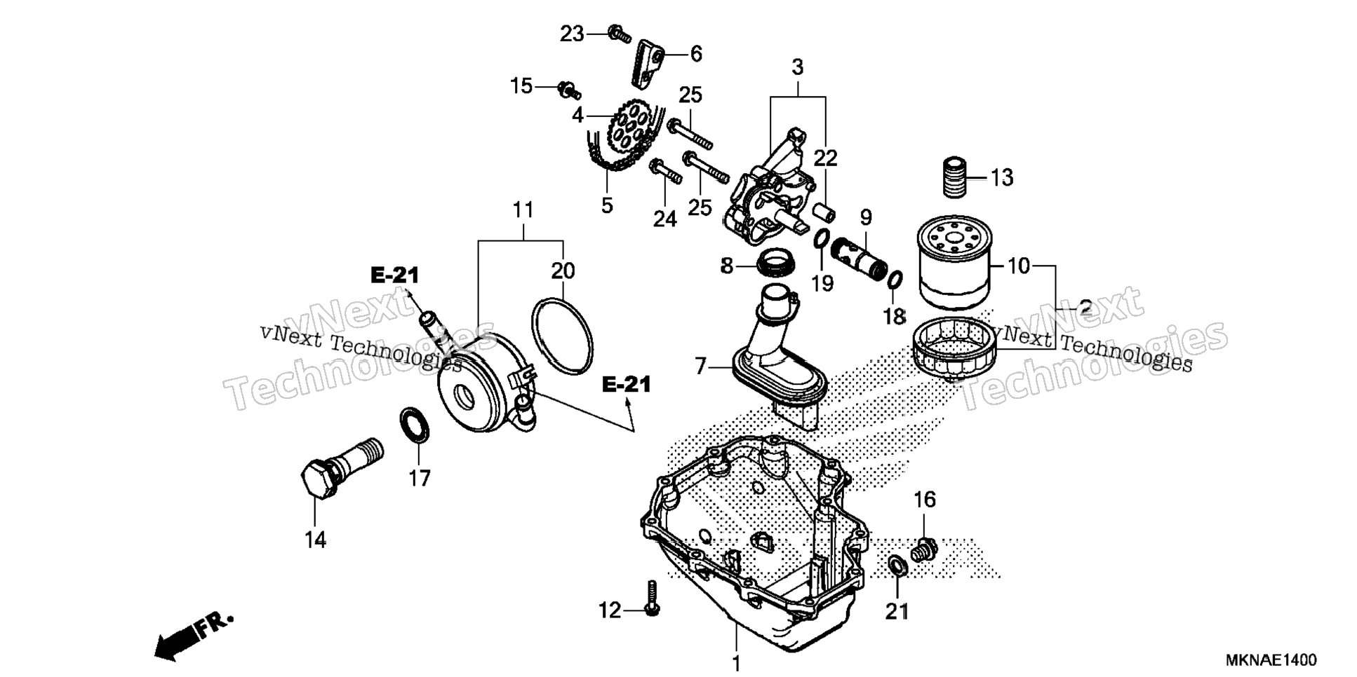 Oil Pan@Oil Pump