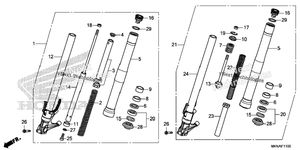 Нажмите для увеличения Front Fork