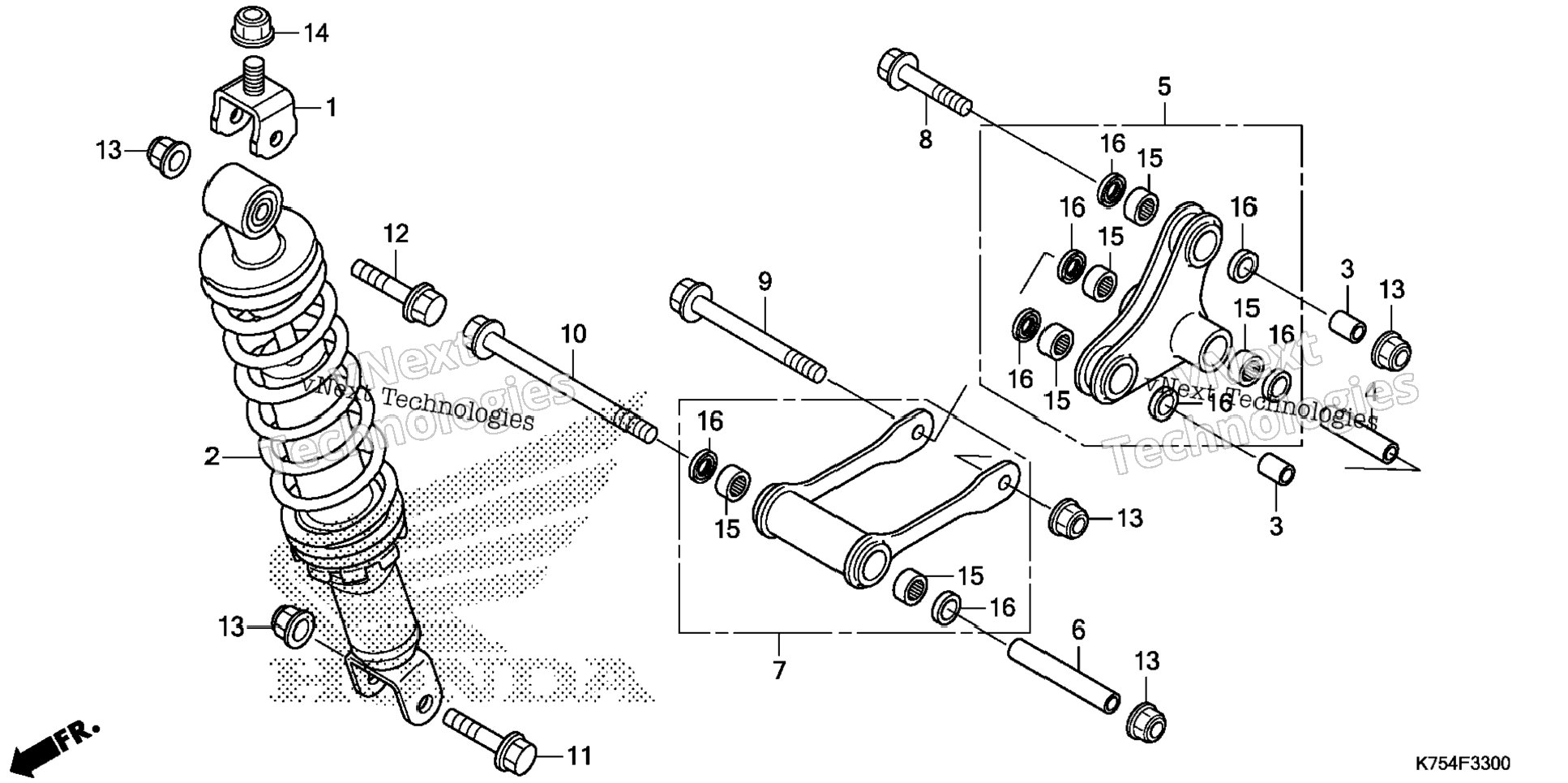 Rear Shock Absorber