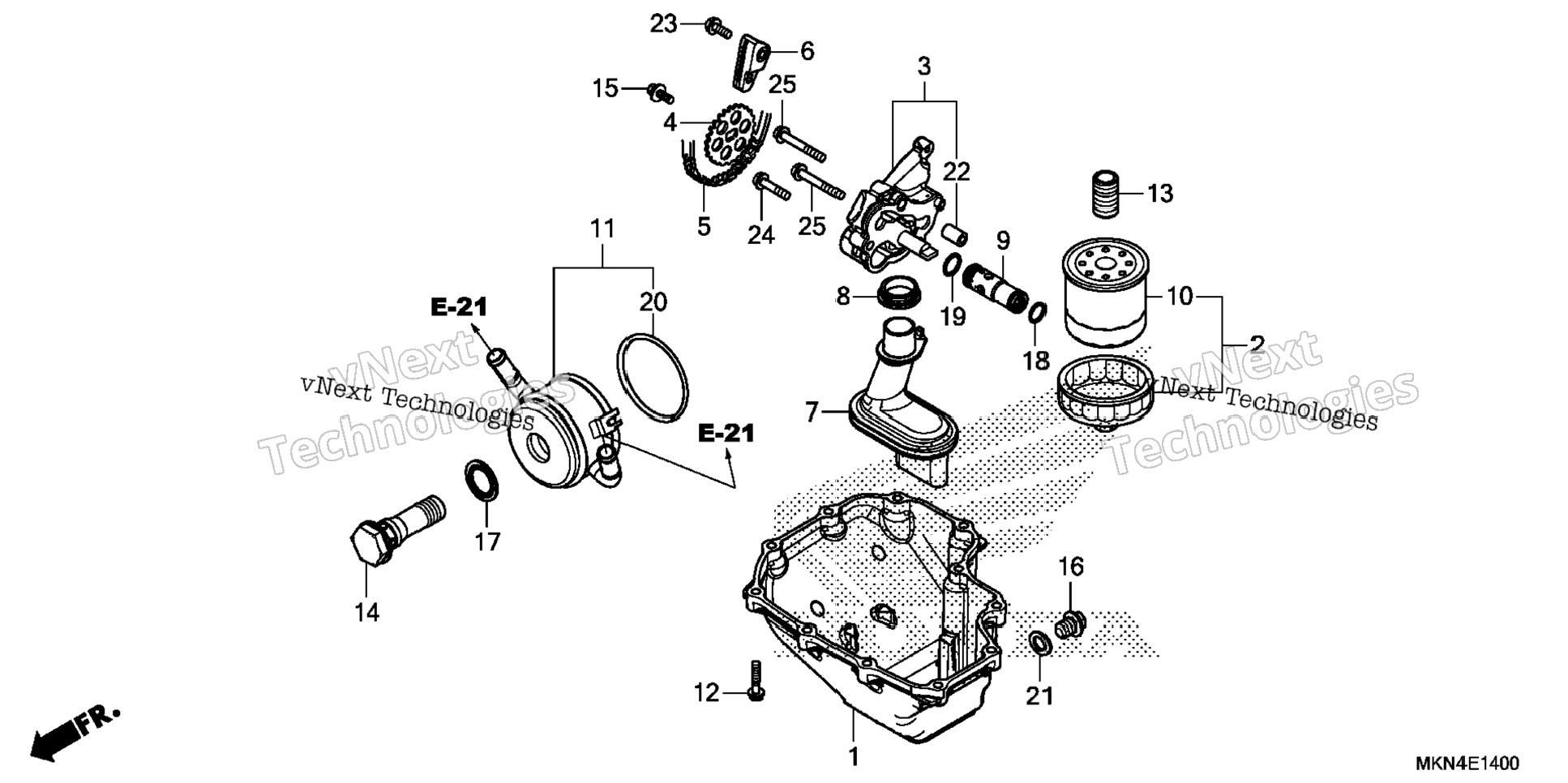 Oil Pan@Oil Pump