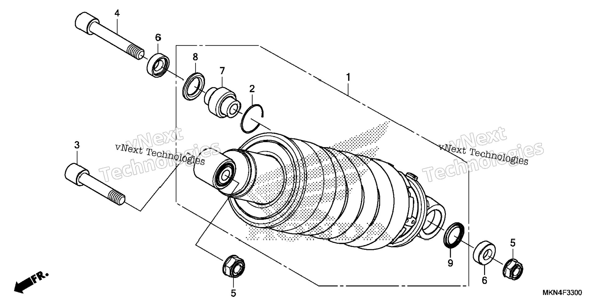 Rear Shock Absorber