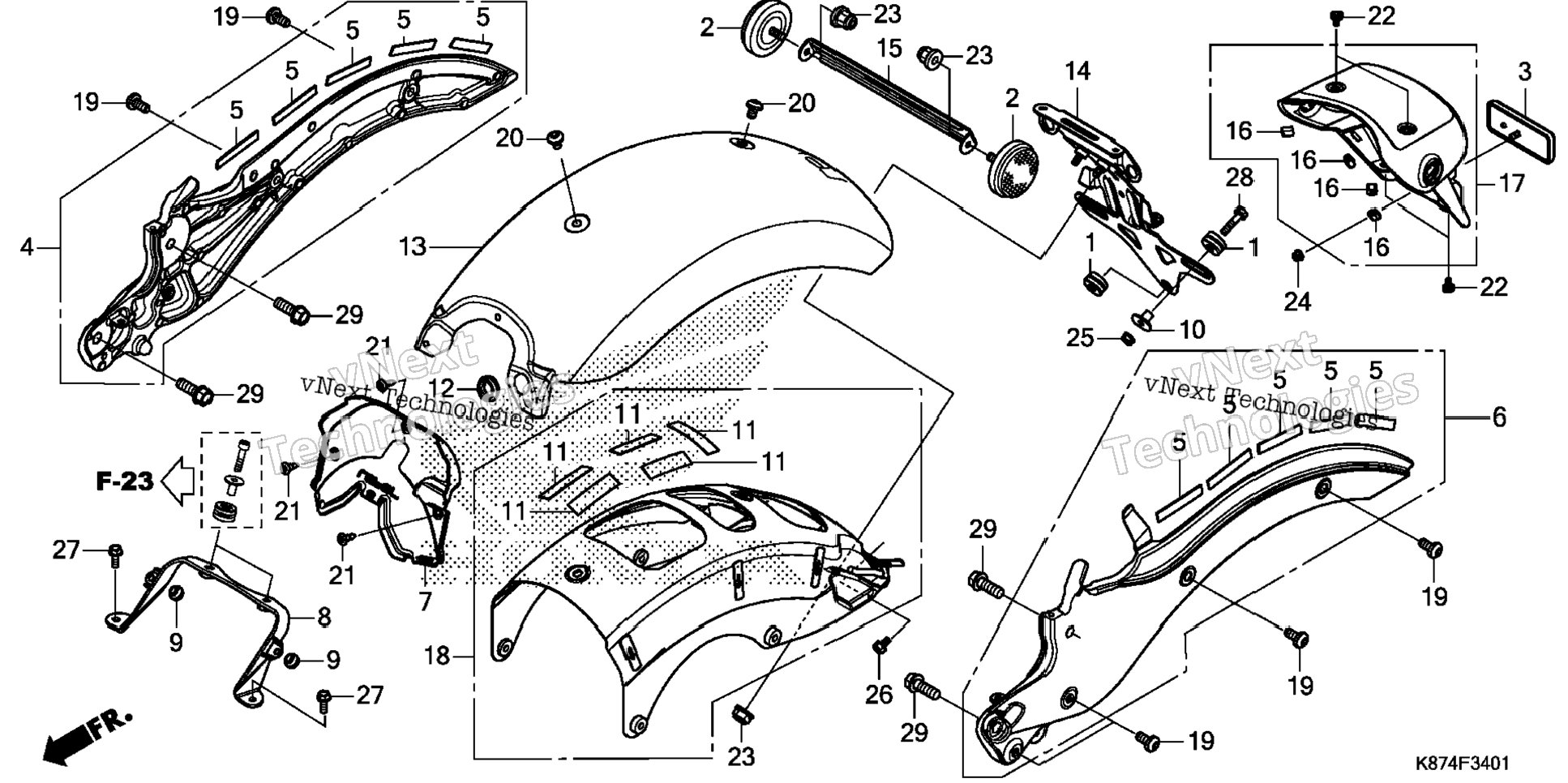Rear Fender (2)
