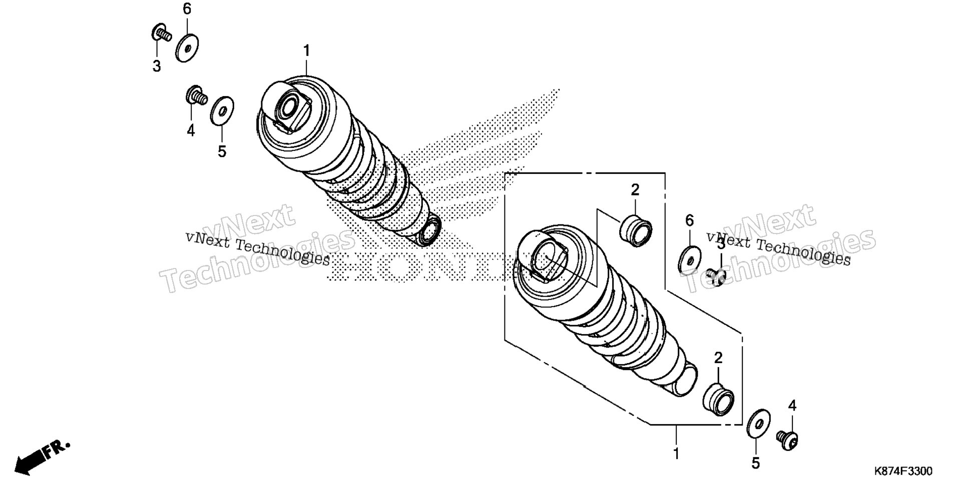 Rear Shock Absorber