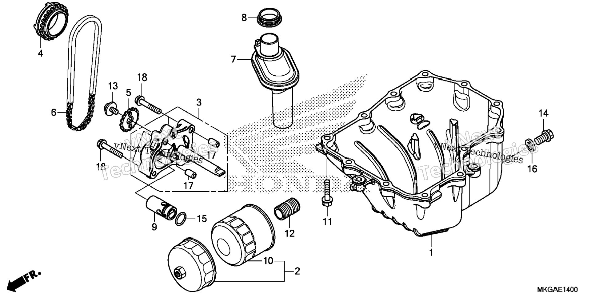 Oil Pan@Oil Pump