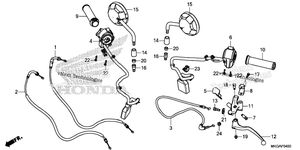 Handle Lever@Switch@Cable@Mirror