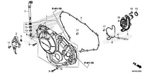 Нажмите для увеличения Right Crankcase Cover (1)