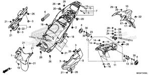 Нажмите для увеличения Rear Fender (1)