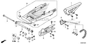 Нажмите для увеличения Swingarm