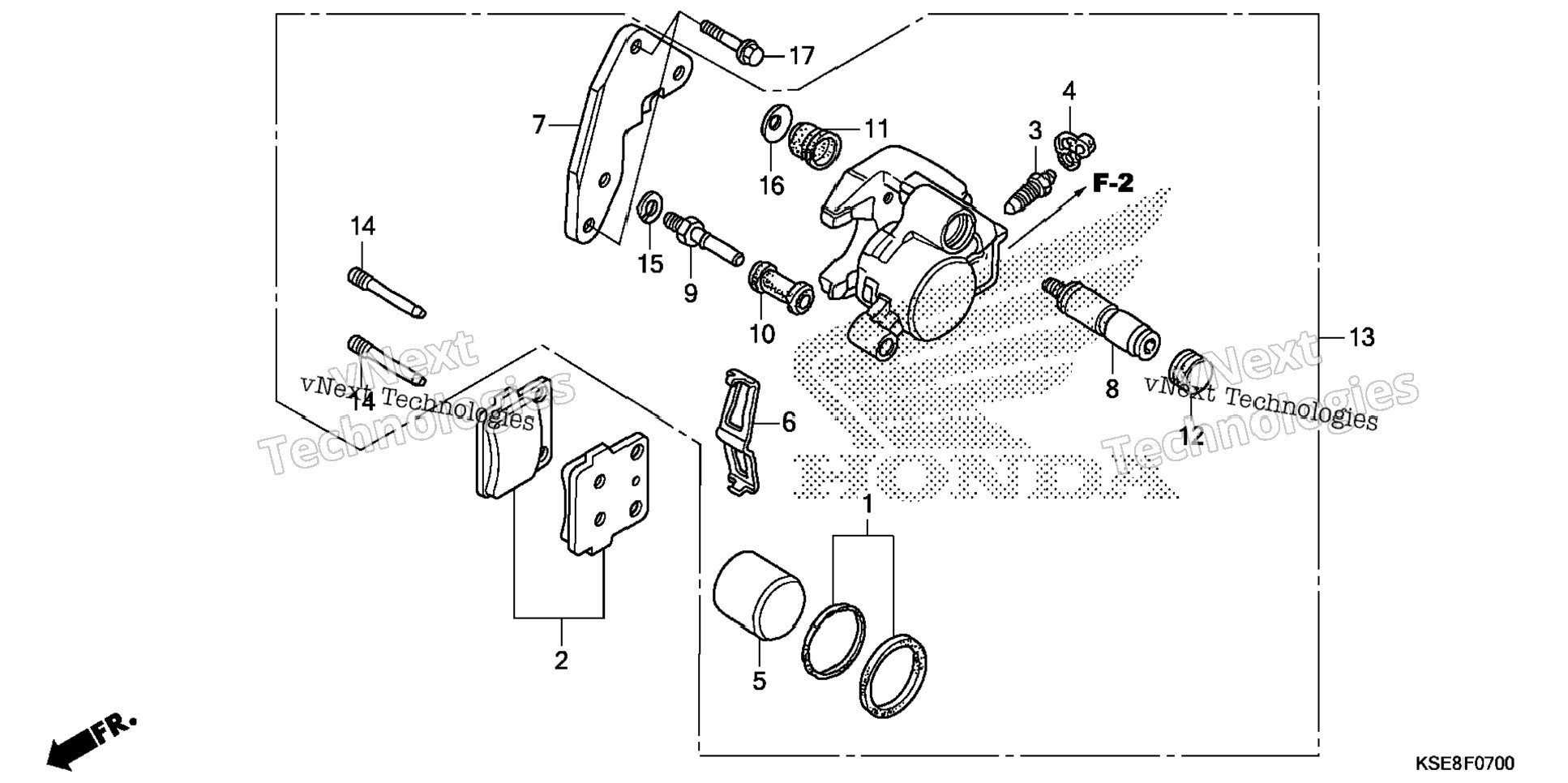 Front Brake Caliper