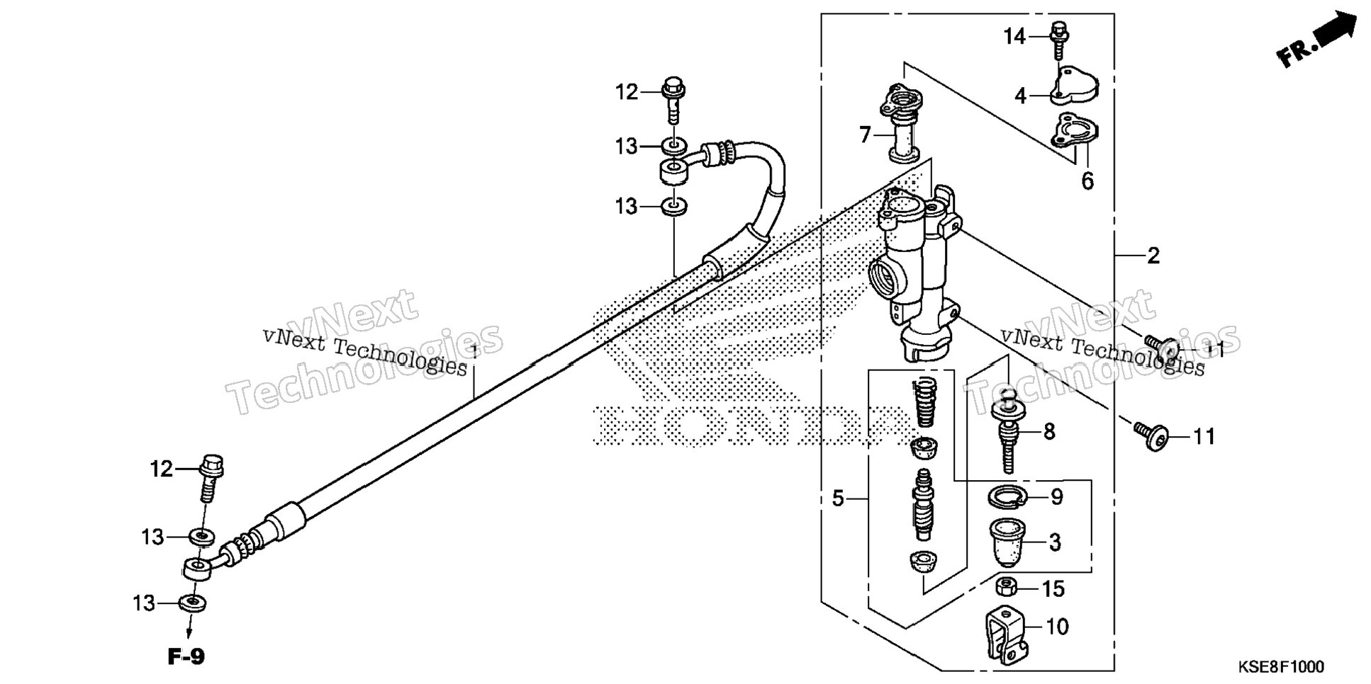 Rear Brake Master Cylinder