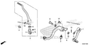 Pedal@Kick Starter Arm