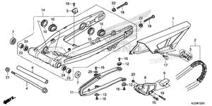 Нажмите для увеличения Swingarm