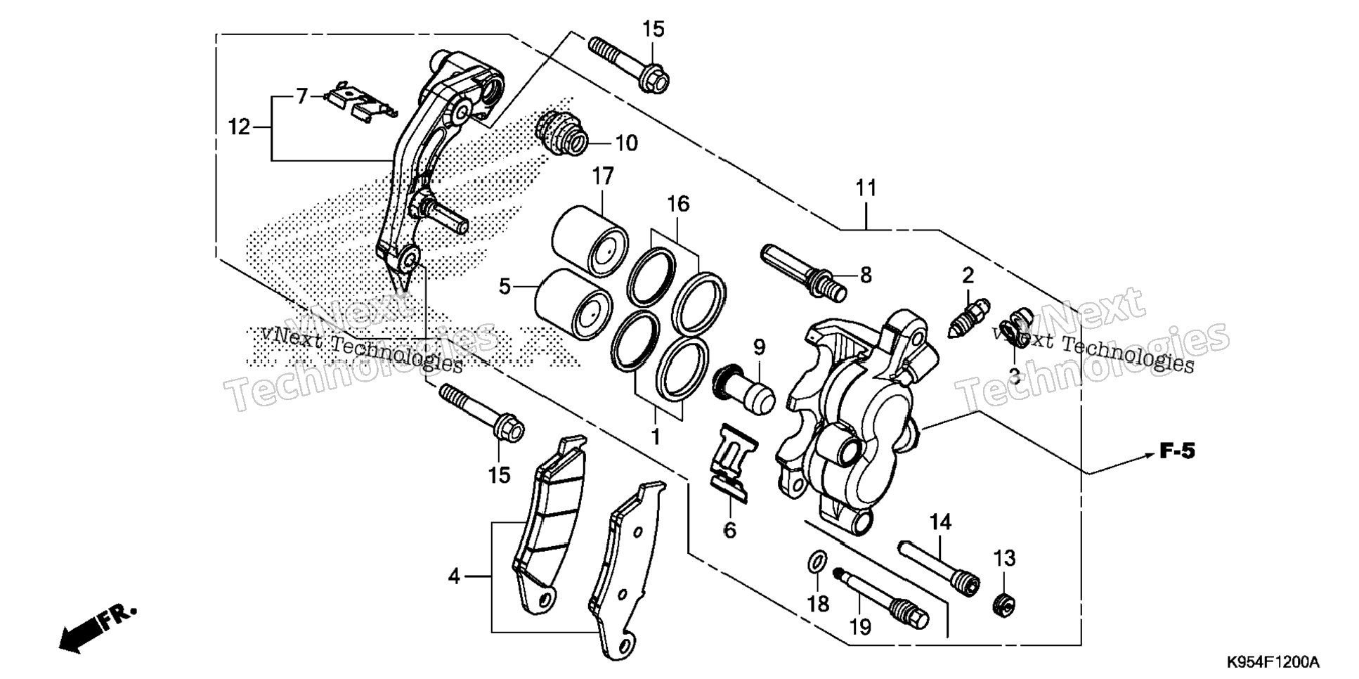 Front Brake Caliper